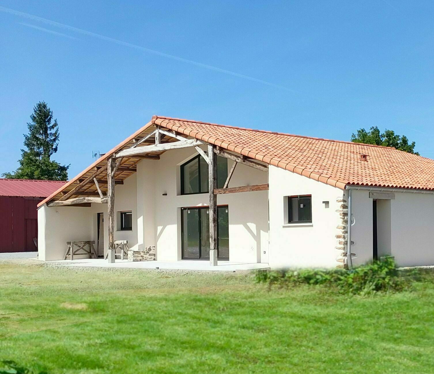 maison rénovation Montreverd Vendée architecte maitre d'œuvre maçon maison individuelle MORISSET